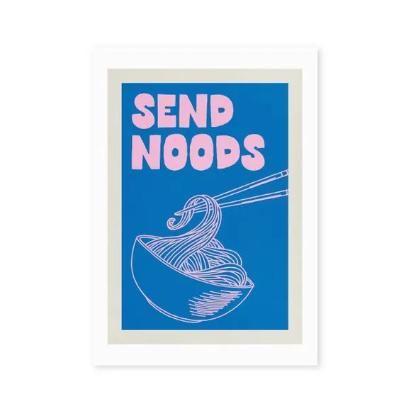 East End Prints Send Noods Print 2