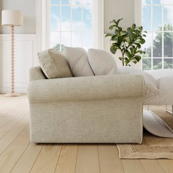 Flori Basket Weave 2 Seater Sofa Bed 3