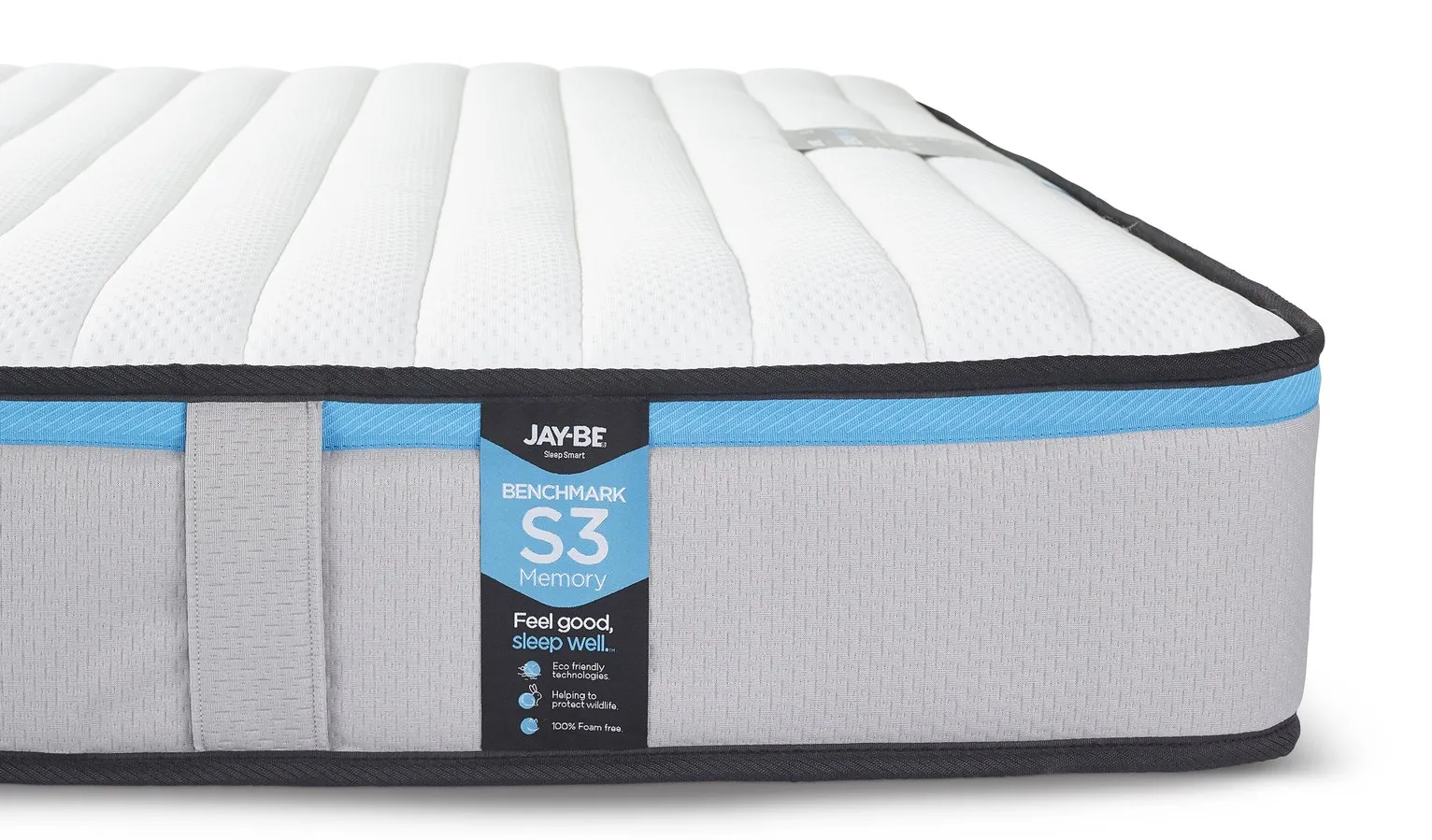 Jay-Be Benchmark S3 Memory Eco Friendly King Mattress
