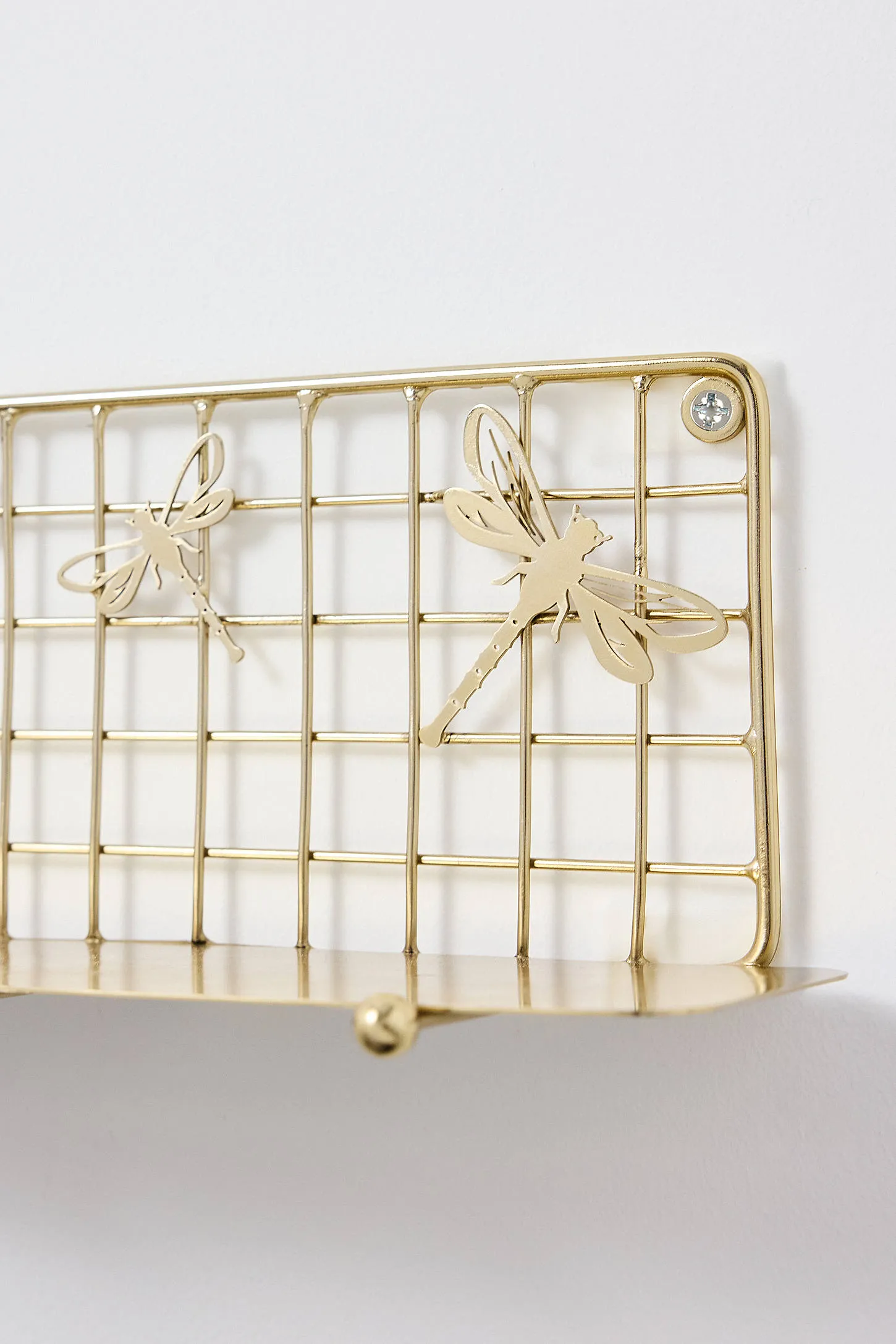 Dragonfly Shelf - Gold 3
