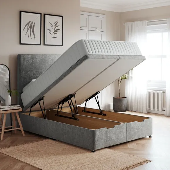 Luxury End Ottoman Bed Frame, Chenille 2