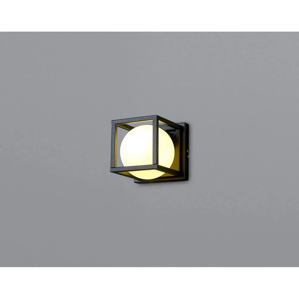 Netlighting Desigual Small Wall Lamp 1 Light G9 Matt Black 2