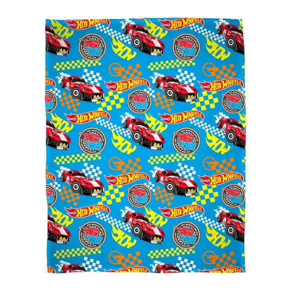 Hot Wheels Flame Fleece Blanket 5