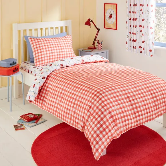 Ladybird Lane Quilt Cover and Pillowcase Set 6