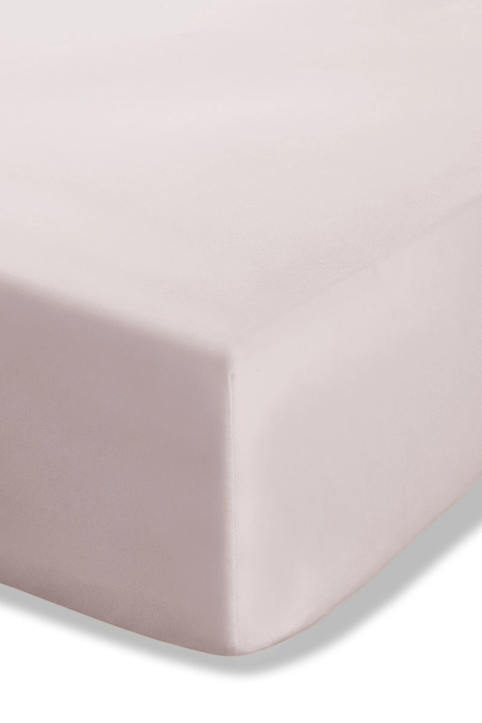 Catherine Lansfield 'Easy Iron Percale' Combed Polycotton 25cm Depth Sheet in Pink 2