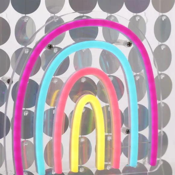 The Feel Good Club Signography Rainbow Neon Sign 2