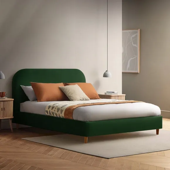 Silentnight Fara Bed Frame, Velvet 1
