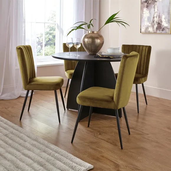 Taylor Dining Chair, Velvet 2