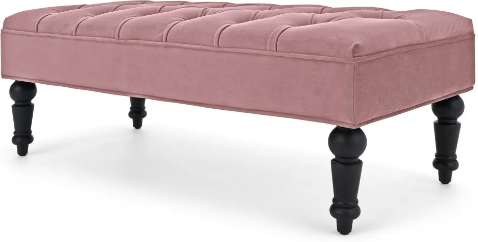 Bouji Ottoman, Velvet Powder Pink