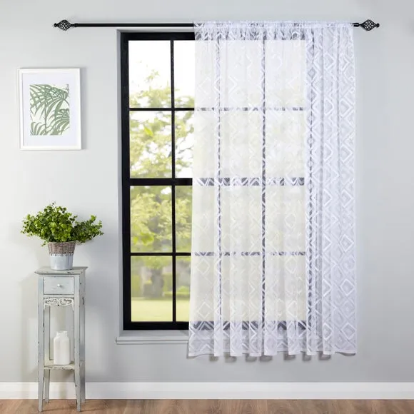 By the Metre Maroc Lace Voile 2