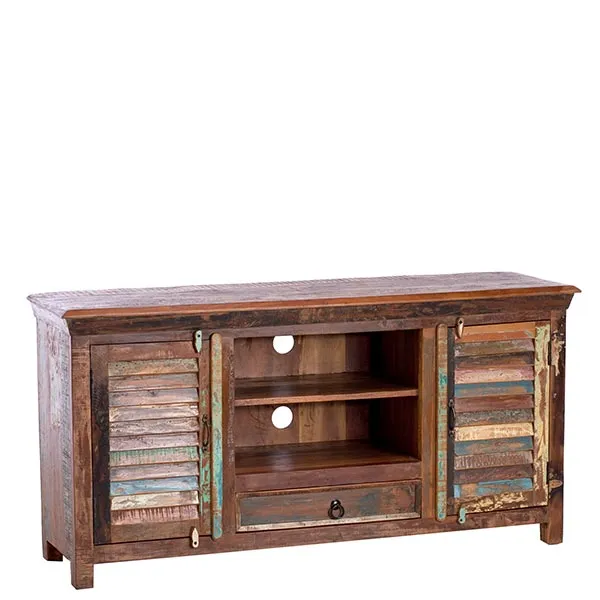 Little Tree Furniture Mary Rose Reclaimed Wood TV Plasma Unit