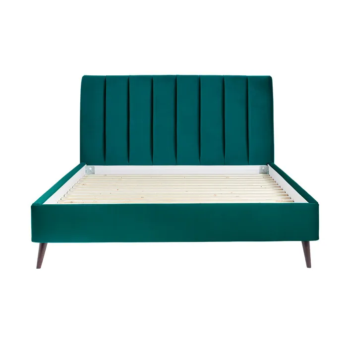 Silentnight Octavia Bedframe - Super King - Beech Wood - Dove