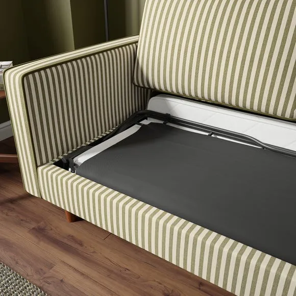 Zoe Linford Stripe 3 Seater Sofa Bed 3