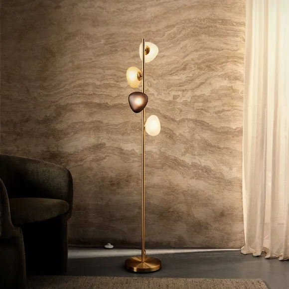 Pebble 4 Light Floor Lamp 2