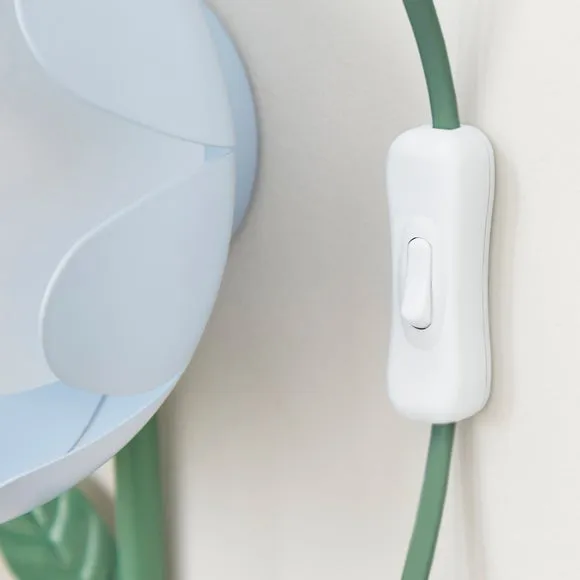 Flower Plug In Wall Light 4