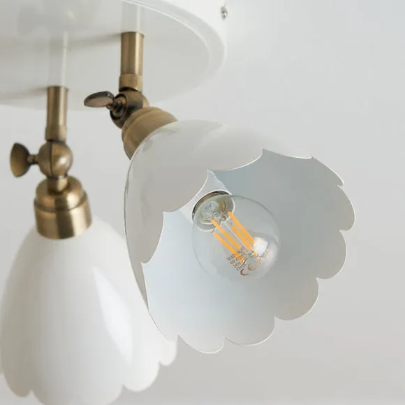 Remi Scalloped 3 Light Adjustable Spotlight 3