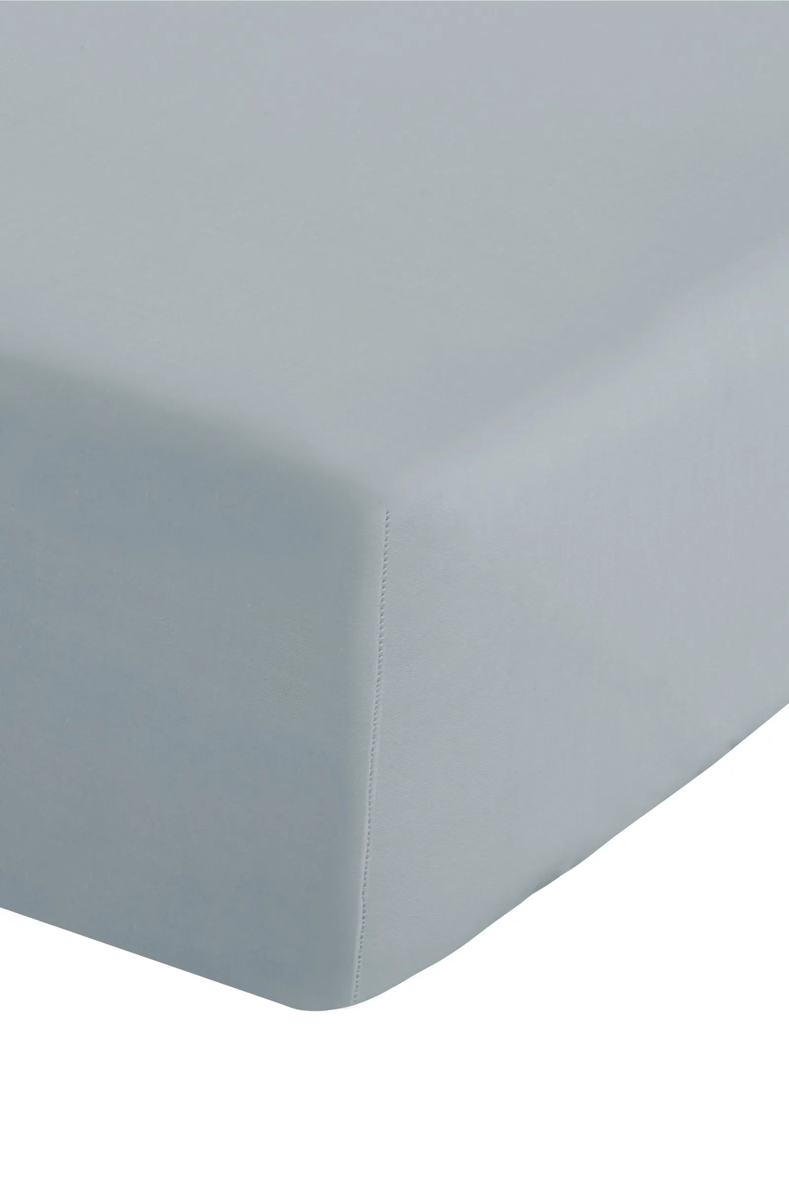 Catherine Lansfield 'Easy Iron Percale' Combed Polycotton 25cm Depth Sheet in Duck Egg Blue 2