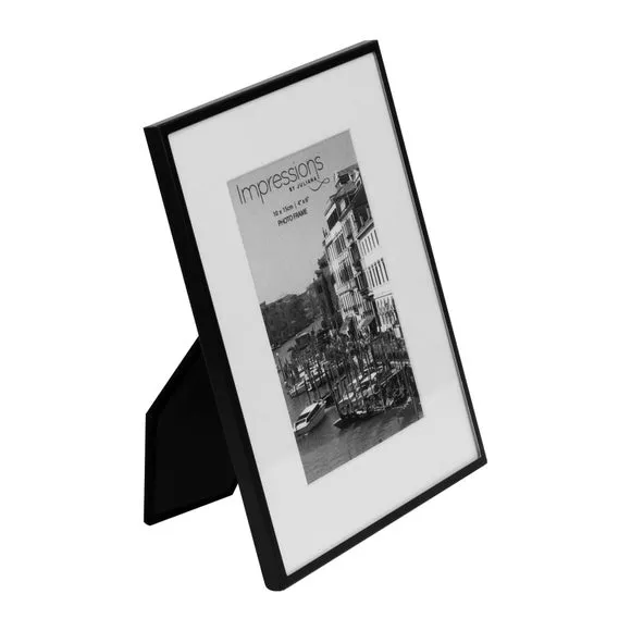 Impressions Black Photo Frame 4