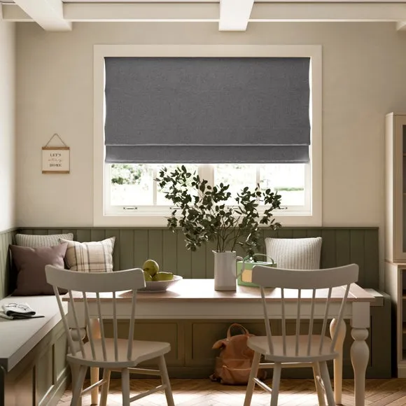 Luna Easy Chain Blackout Roman Blind 1