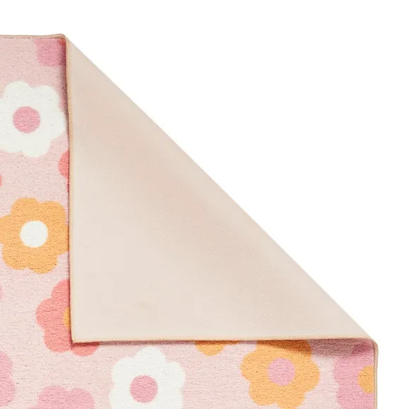 Catherine Lansfield Kids Daisy Retro Rug 3