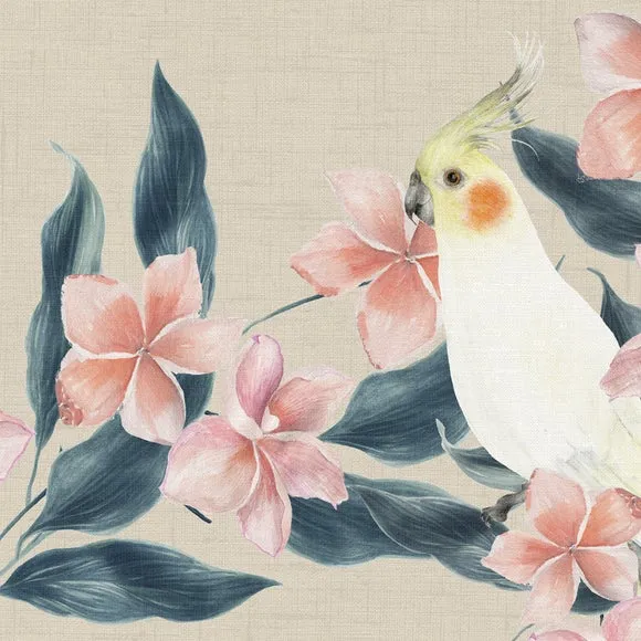 Jungle Cockatiel Rectangle Cushion 2