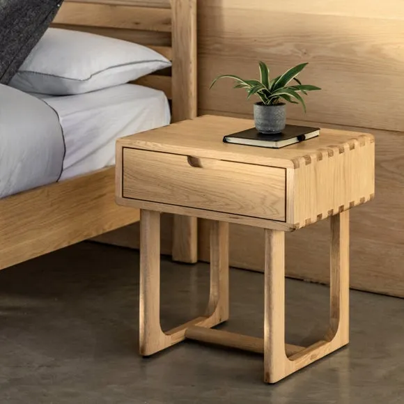 Cedar and Sage Avesta 1 Drawer Bedside Table