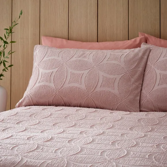 Alda Textured Duvet Cover and Pillowcase Set 2