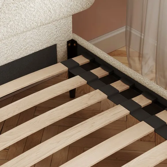 Kids Boucle Petal Bed Frame 4