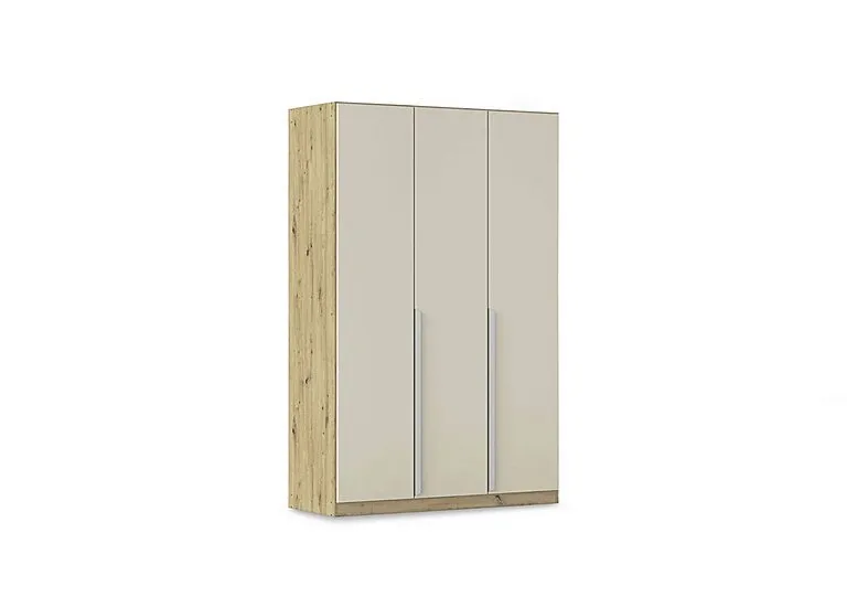 Freja 136cm 3 Door Hinged Decor Wardrobe