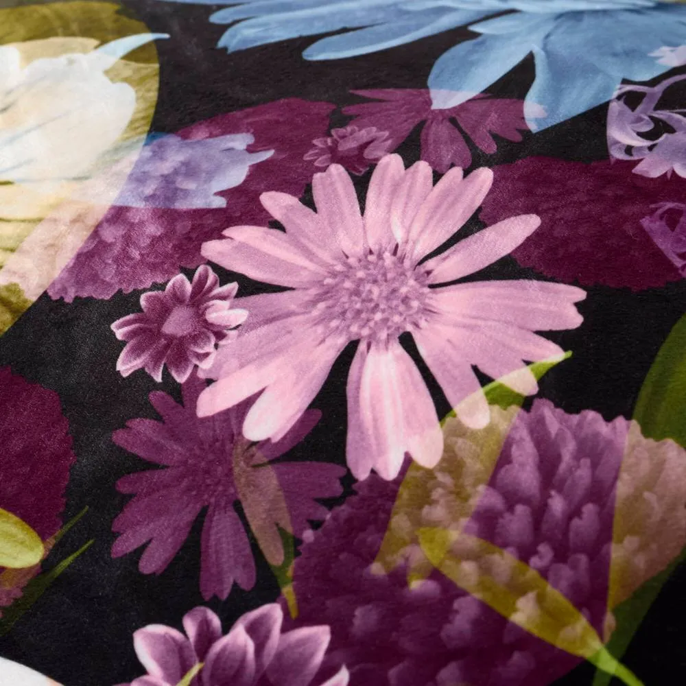 Portfolio Home Elena Floral Duvet Cover Set With Pillow Case Bedding Bed Linen 4