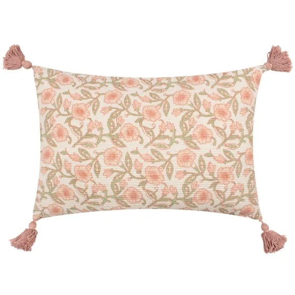 Delphine Floral Rectangular Cushion 3