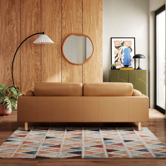 Newton Vintage Leather 4 Seater Sofa 3