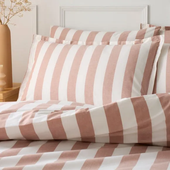 Beatrice Woven Stripe 100% Cotton Oxford Pillowcase