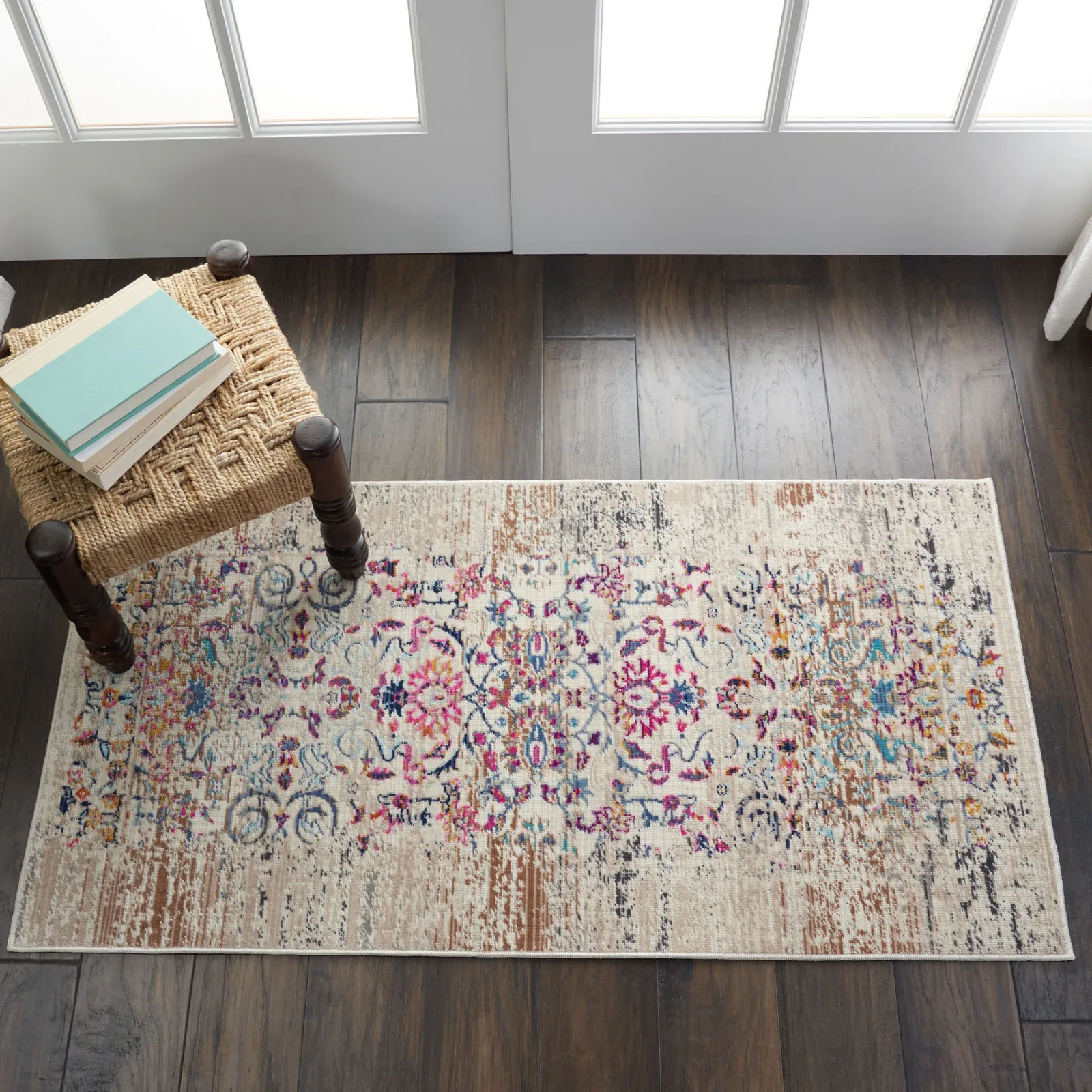 Vintage Kashan 2 Rug 1