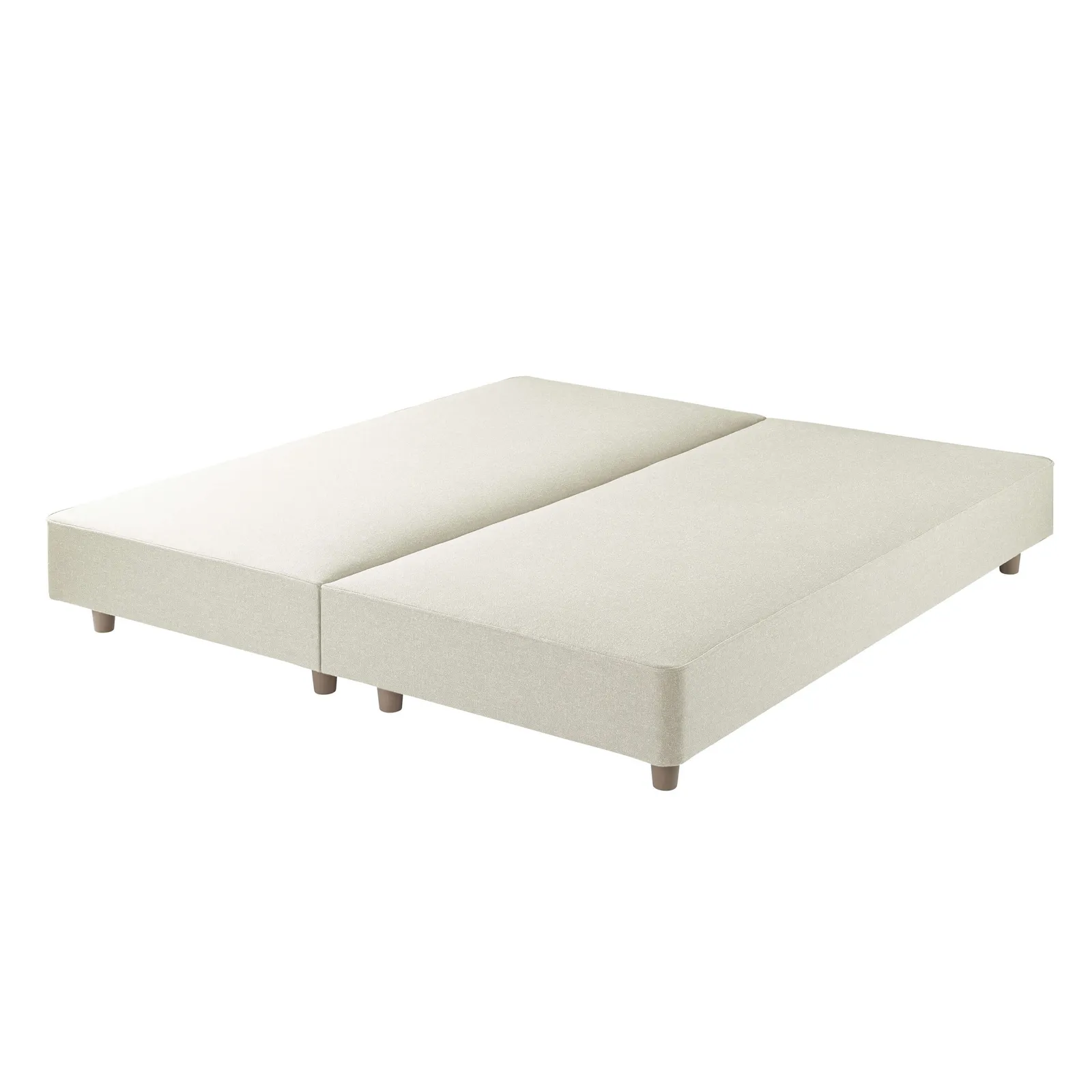 Classic Shallow Divan Base, Emperor - Greek Islands Chalk