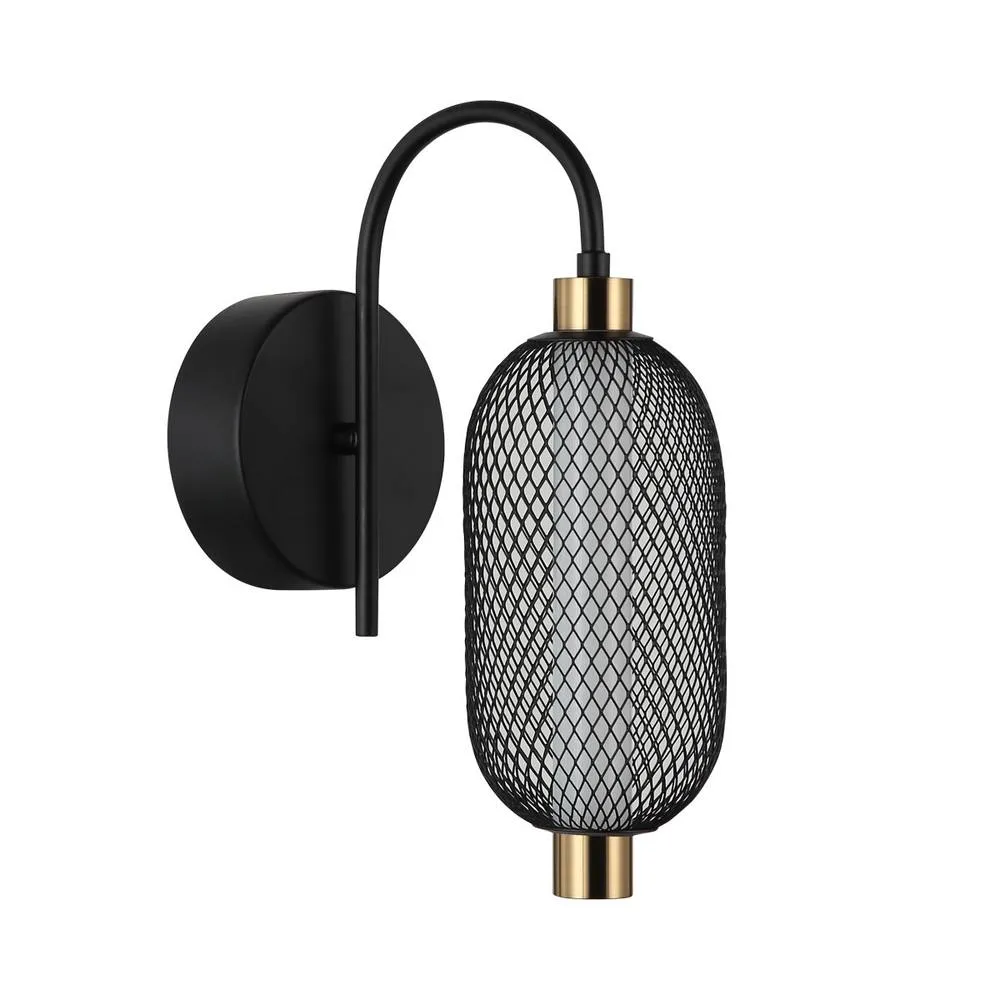 Netlighting Marco Wall Lamp Black 3000K Warm White 2
