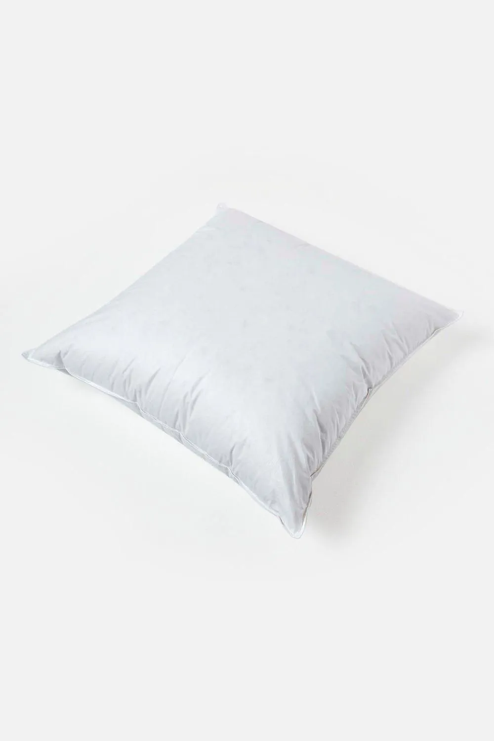 Homescapes Duck Down Cushion Pads Inner Insert Filler Machine Washable in White 2