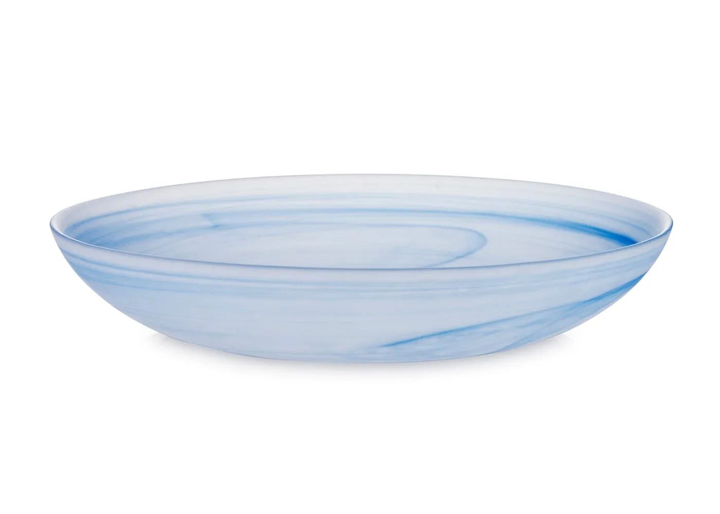 Normann Copenhagen Cosmic Glass Deep Plate 22cm Blue