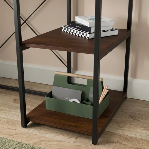 Francesco Open Storage Desk 3