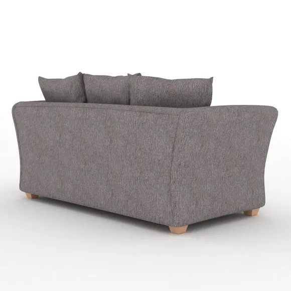 Emmett Woven Fabric 2 Seater Double Sofa Bed 5