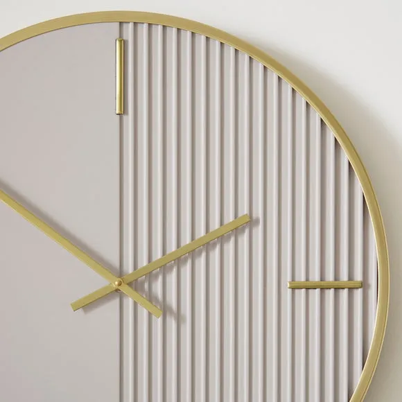 Georgi Ribbed Wall Clock 2