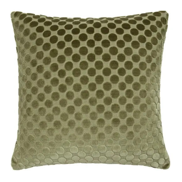 Soiree Velvet Spot Square Cushion 3