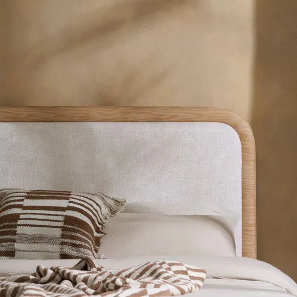 Girona Chenille Bed Frame 4