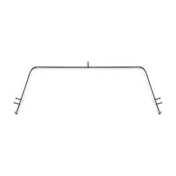 Bay Fixed Metal Eyelet Curtain Pole 3