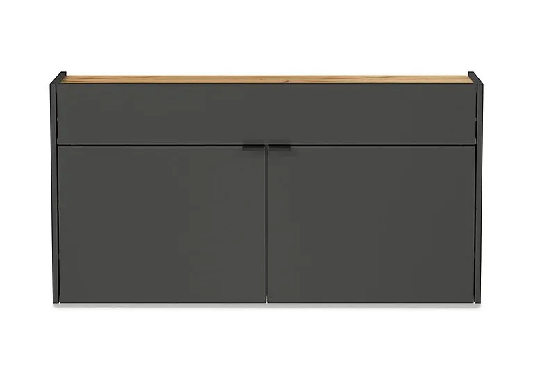 Ameca Wide Multipurpose Cabinet - Graphite