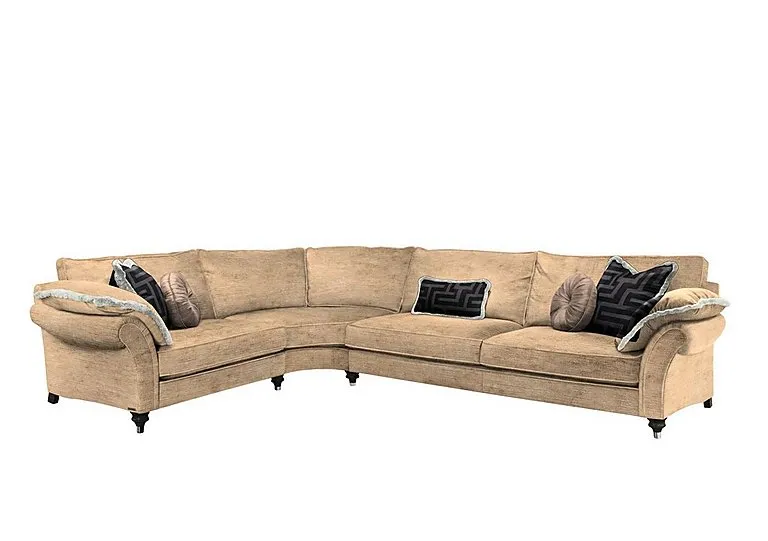 Princeton Ruched Medium Left Hand Facing Corner Sofa