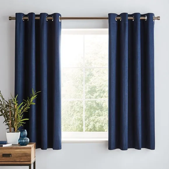 Solar Blackout Eyelet Curtains 6