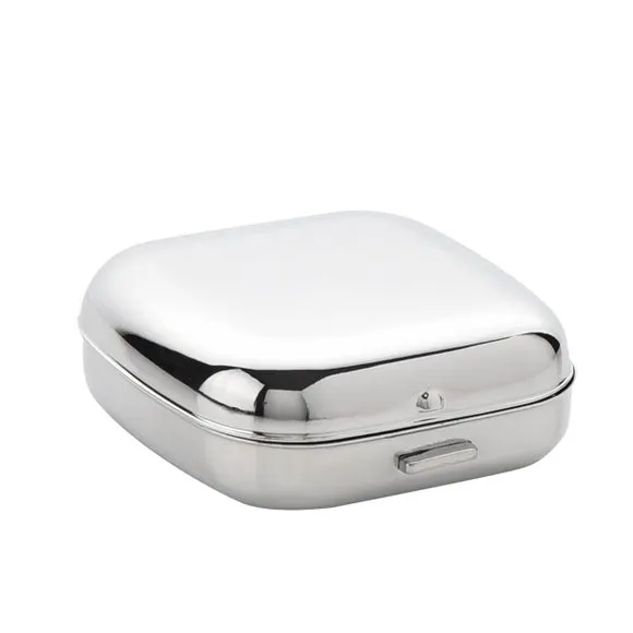 Widdop Silver Metal Cased Alarm Clock 5