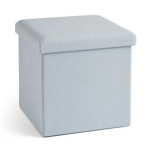Herringbone Rectangle Ottoman 3