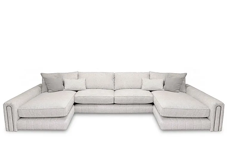 Retreat Large Fabric U Shaped Sofa - Sofas and Armchairs - In Time for Christmas